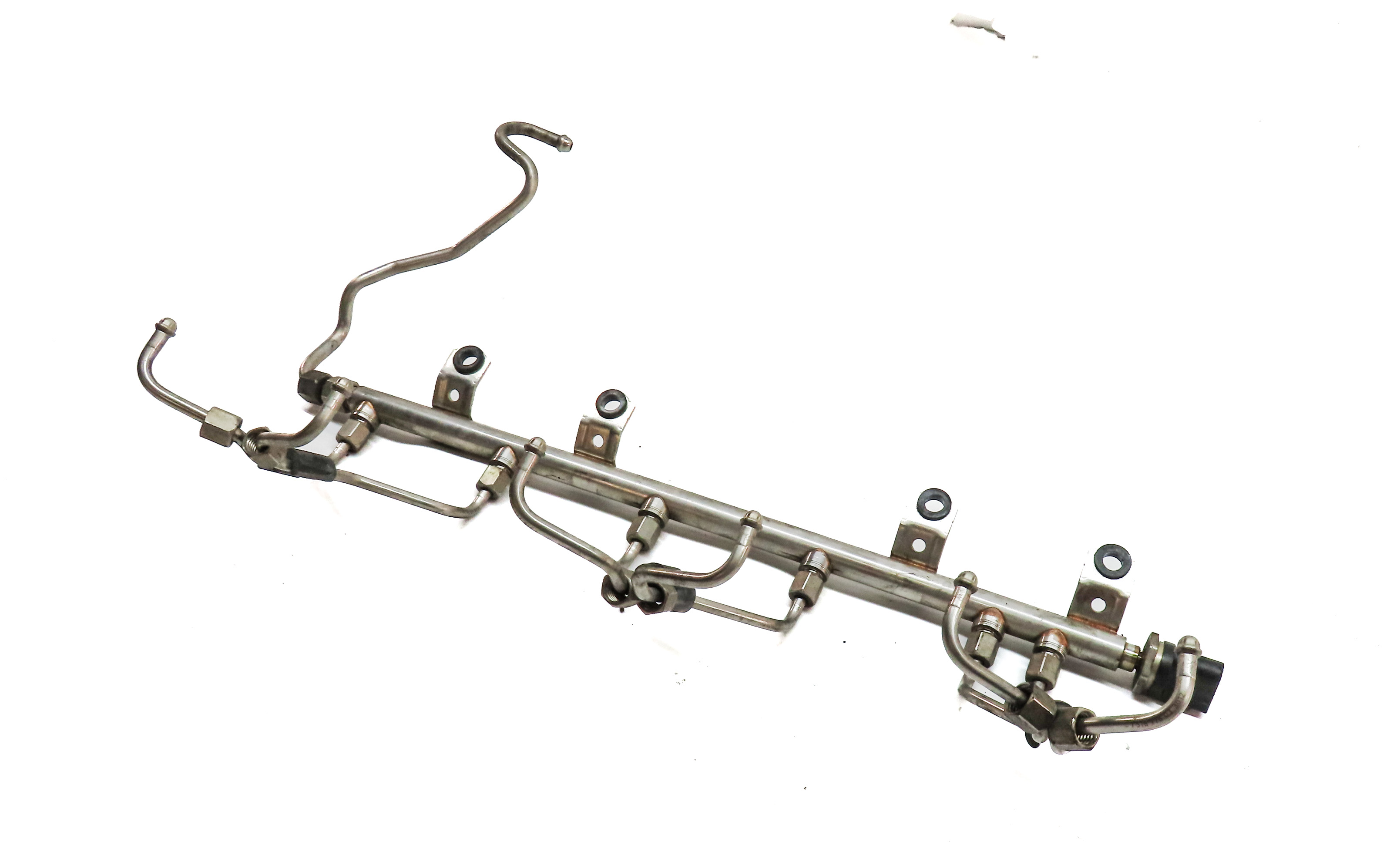 2013 BMW 335I CONVERTIBLE (E93) 3.0L (N55) ENGINE FUEL RAIL w/ LINES — exact item pictured